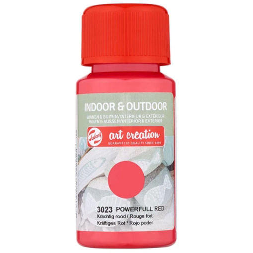 Εικόνα της Indoor & Outdoor Talens 50ml Powerful Red 3023