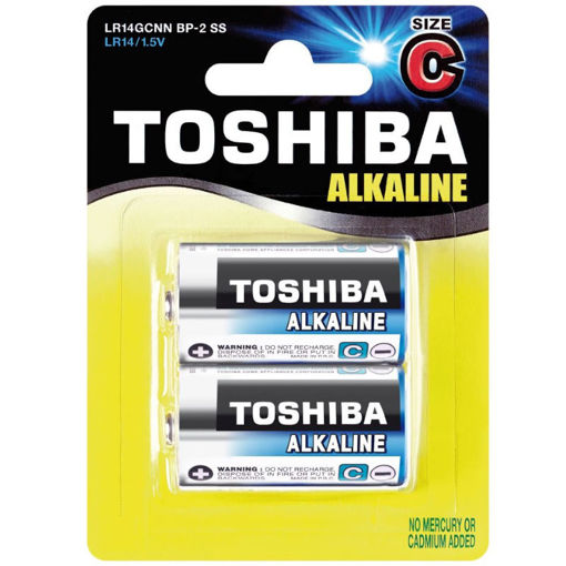 Εικόνα της Μπαταρία Max C 1,5v. LR14 Toshiba