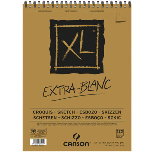 Εικόνα της Μπλοκ Canson XL extra-blank A4 120φ 90gr.