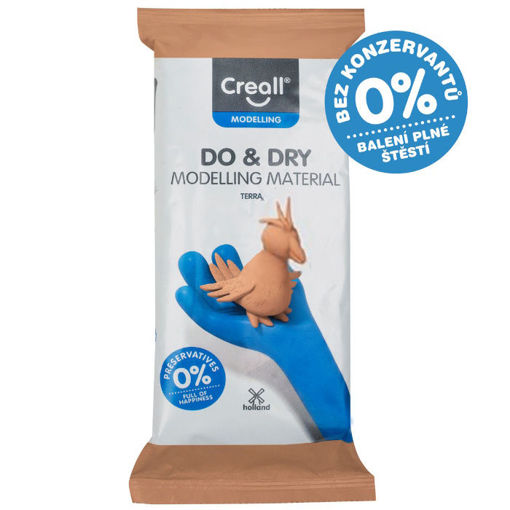 Εικόνα της Πηλός Creall do & dry terracotta 500gr. N.26211