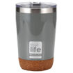 Εικόνα της Θερμός ανοξείδωτος Ecolife coffee Light Grey 370ml 33-BO-4107