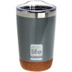 Εικόνα της Θερμός ανοξείδωτος Ecolife coffee Light Grey 370ml 33-BO-4107