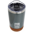 Εικόνα της Θερμός ανοξείδωτος Ecolife coffee Light Grey 370ml 33-BO-4107