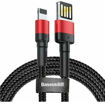 Εικόνα της Baseus Braided USB to Lightning Cable 1m Κόκκινο