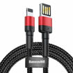 Εικόνα της Baseus Braided USB to Lightning Cable 1m Κόκκινο