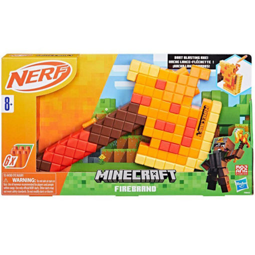 Εικόνα της Nerf Εκτοξευτής Hasbro minecraft firebrand F8953