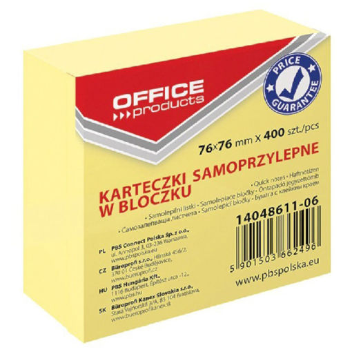 Εικόνα της Κύβος αυτοκόλλητος Office 76x76mm 400φ. 14048611-06