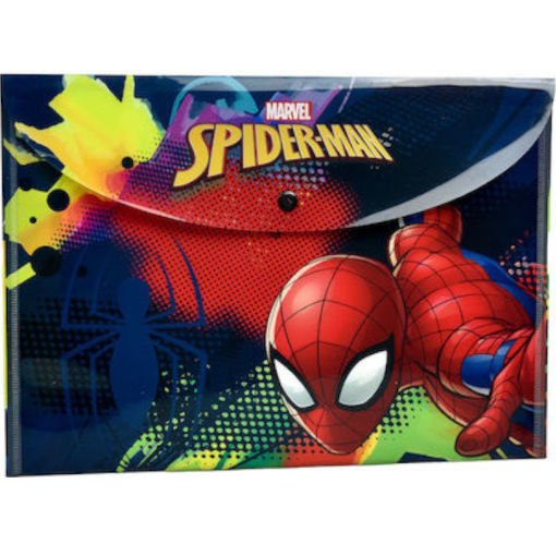 Εικόνα της Ντοσιέ κουμπί Gim Α4 Spiderman 337-06580