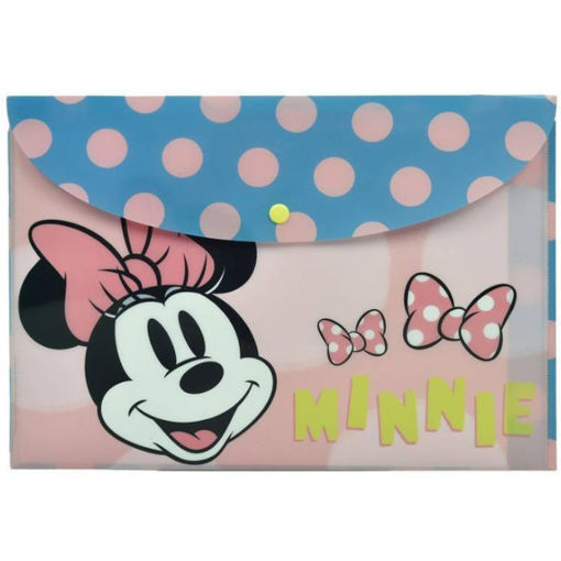 Εικόνα της Ντοσιέ κουμπί Gim Α4 Minnie 340-38580