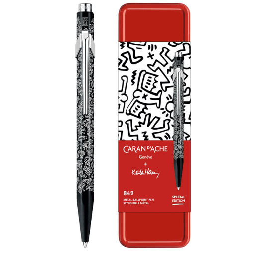 Εικόνα της Ballpoint Pen Caran D΄ache 849 Keith Haring μαύρο