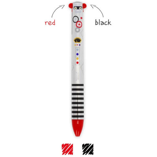 Εικόνα της Στυλό Ballpoint Legami two-colour click & clack Robot