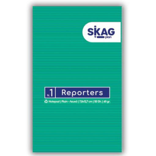 Εικόνα της Μπλοκ λευκό κολλητό Reporters Skag Νο1 243759