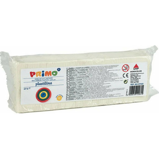 Εικόνα της Πλαστελίνη λευκή Primo 550gr. CMP TH 261CP550100