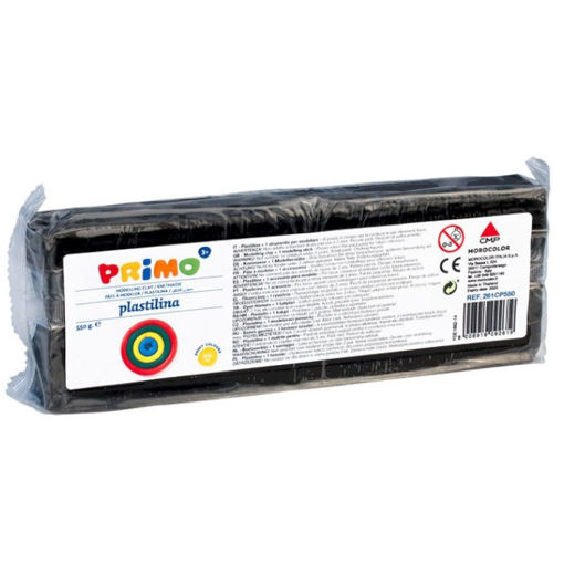 Εικόνα της Πλαστελίνη μαύρη Primo 550gr. CMP TH 261CP550800