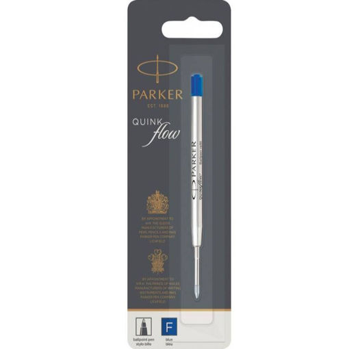 Εικόνα της Ανταλλακτικό Parker Quink Flow Ball Pen Fine blue