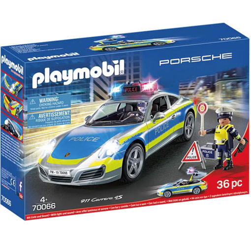 Εικόνα της Playmobil Carrera 4S Αστυνομικό όχημα 70066