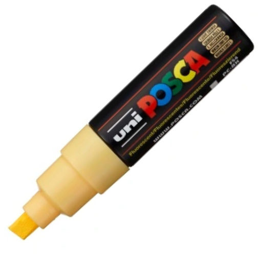 Εικόνα της Μαρκαδόρος Posca PC-8K Fluo Light Orange Uni-Ball