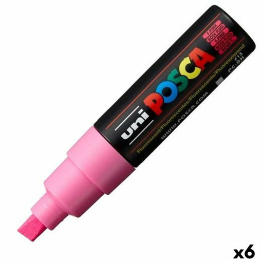 Εικόνα της Μαρκαδόρος Posca PC-8K Fluo Pink Uni-Ball