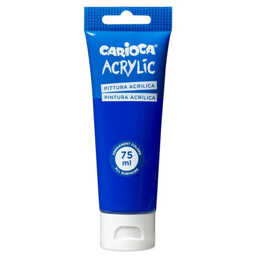 Εικόνα της Acrylic Temper Carioca 75ml 45244/17 Dark Blue