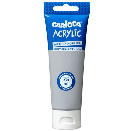 Εικόνα της Acrylic Temper Carioca 75ml 45244/20 Silver