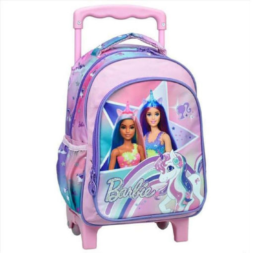 Εικόνα της Τσάντα νηπίου τρόλεϋ Gim Barbie Unicorn 349-85072