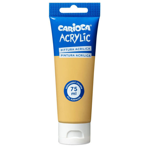 Εικόνα της Acrylic Temper Carioca 75ml 45244/19 Gold