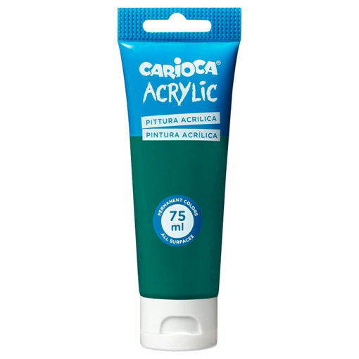 Εικόνα της Acrylic Temper Carioca 75ml 45244/15 Emerald Green