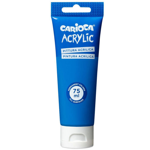 Εικόνα της Acrylic Temper Carioca 75ml 45244/05 Primary Blue