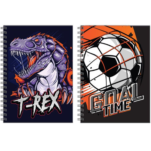 Εικόνα της Τετράδιο καρφίτσα No Fear T-Rex Game 17x25cm 357-20400