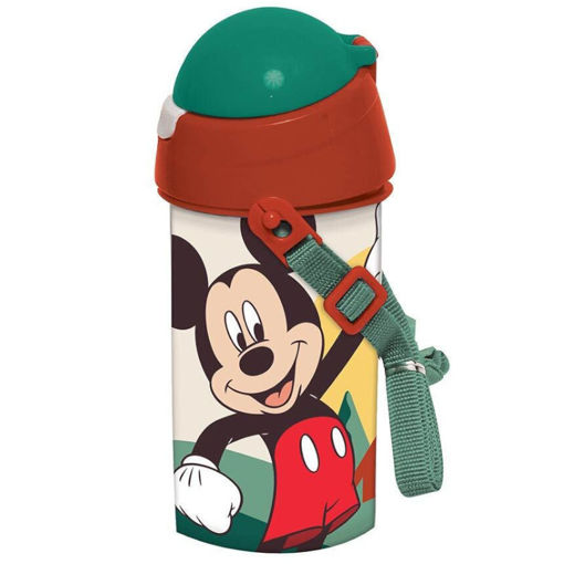 Εικόνα της Παγούρι πλαστικό Gim Mickey με καλαμάκι 500ml 553-15209