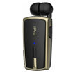 Εικόνα της Ακουστικό Bluetooth iPro RH120 Retractable Black/Gold IPRORH120BBL