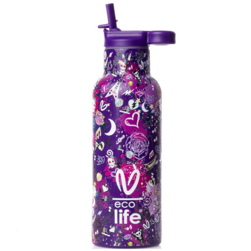 Εικόνα της Θερμός ανοξείδωτος Ecolife Vasiliki Das 500ml 33-BO-2321