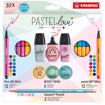 Εικόνα της Μαρκαδόροι Pastellove Stabilo (Pen mini 68, Boss mini, Point 88 mini) 35τεμ. 77/5-9