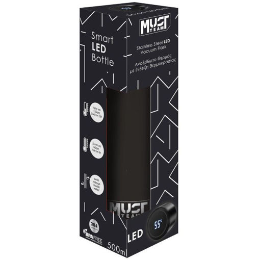 Εικόνα της Θερμός ανοξείδωτος Must Led 500ml. CP1906