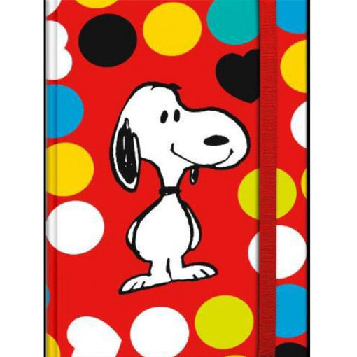 Εικόνα της Σημειωματάριο σκληρό Premium Paper Snoopy 10x14cm