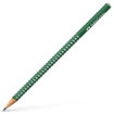 Εικόνα της Μολύβι Faber Castell Grip sparkle metallic Forest Green HB 118239