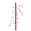 Εικόνα της Μολύβι Faber Castell Grip sparkle metallic Cane red Β 118240