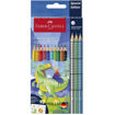 Εικόνα της Ξυλομπογές Faber Castell Grip Sparkle Dinosaur 10+3τμχ. 200545