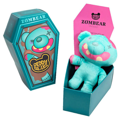 Εικόνα της Λούτρινο Deddybears Series 1 Zombear Φερετράκι 14cm.