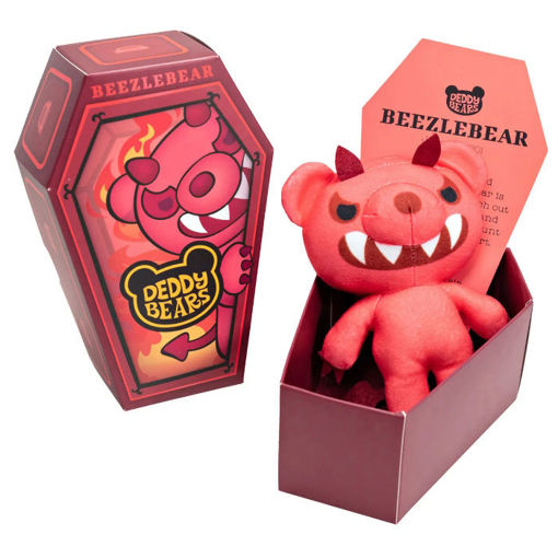 Εικόνα της Λούτρινο Deddybears Series 1 Beezlebear Φερετράκι 14cm.