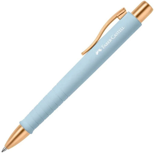 Εικόνα της Στυλό Faber Castell Poly Urban Sky Blue /Gold 241186