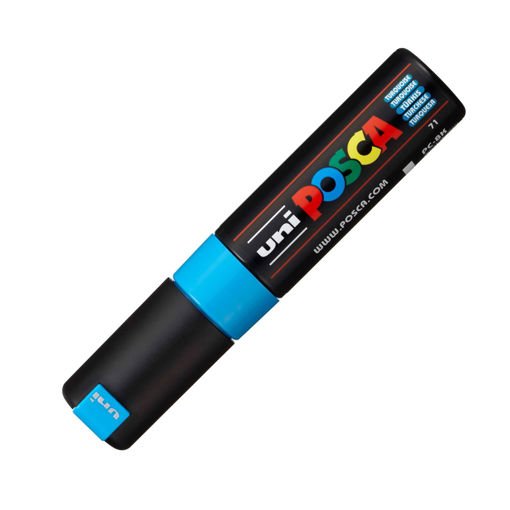 Εικόνα της Μαρκαδόρος Posca PC-8K Turquoise Uni-Ball