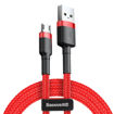 Εικόνα της Καλώδιο Baseus Cafule Braided USB 2.0 to micro USB Cable Κόκκινο 2m CAMKLF-C09