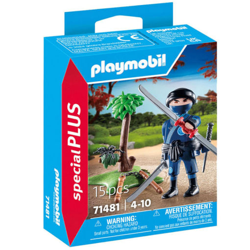 Εικόνα της Playmobil Special Plus Νίντζα με εξοπλισμό μάχης 71481