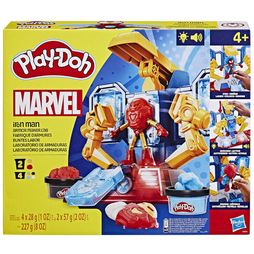 Picture of Play-Doh Marvel Iron Man Armor Maker Lab Hasbro G0035