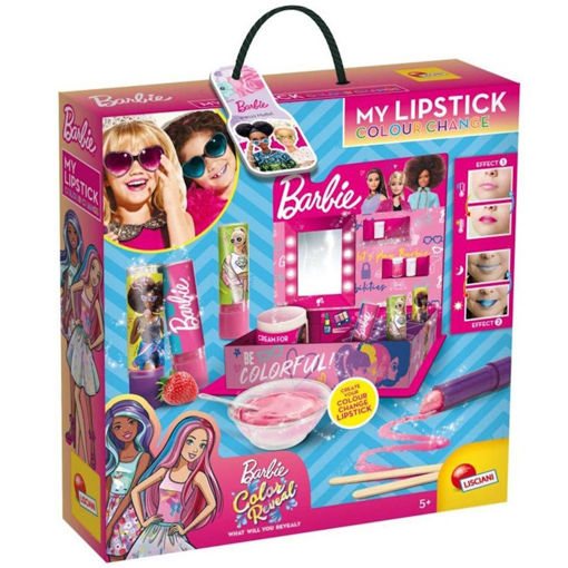 Εικόνα της Kit to create makeup Barbie studio color change κραγιόν 15τμχ. Lisciani 88638