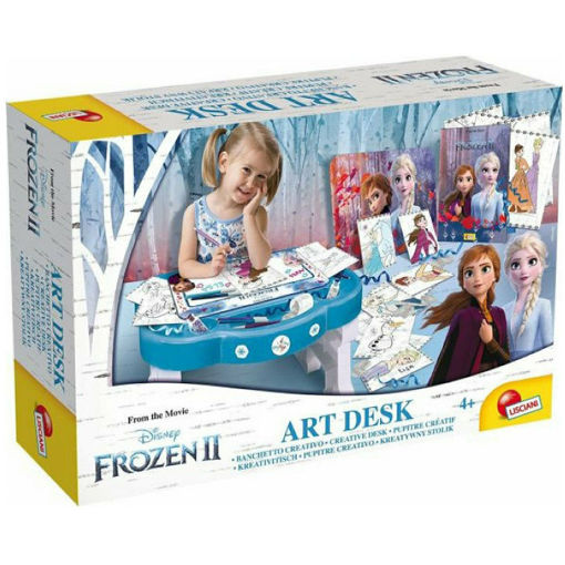 Εικόνα της Παιδικό τραπεζάκι Lisciani Frozen 2 Art Desk πλαστικό 73719