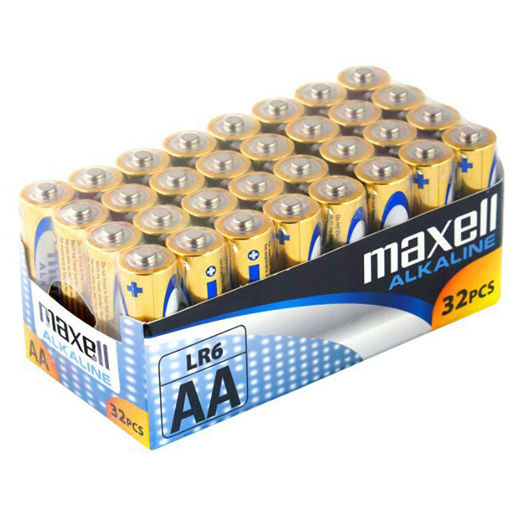 Picture of Μπαταρία Maxell AA LR6 1,5v 32τμχ Alkaline