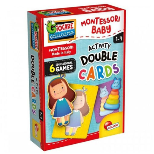 Picture of Montessori Baby Double cards Lisciani 100620