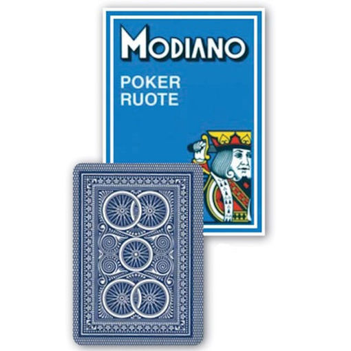 Picture of Τράπουλα Modiano μπλε Poker Ruote